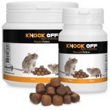Knock Off traktatie pellets voor muizen en ratten - 50gr